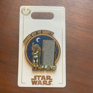Hands off my bounty Disney Star Wars trading pin limited edition!